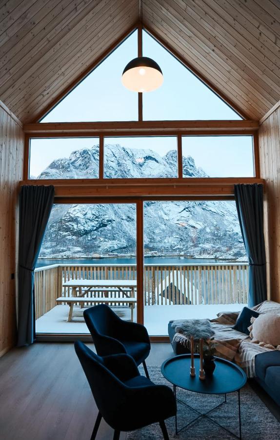 Lofoten Cabins Hopen  Bagian luar foto