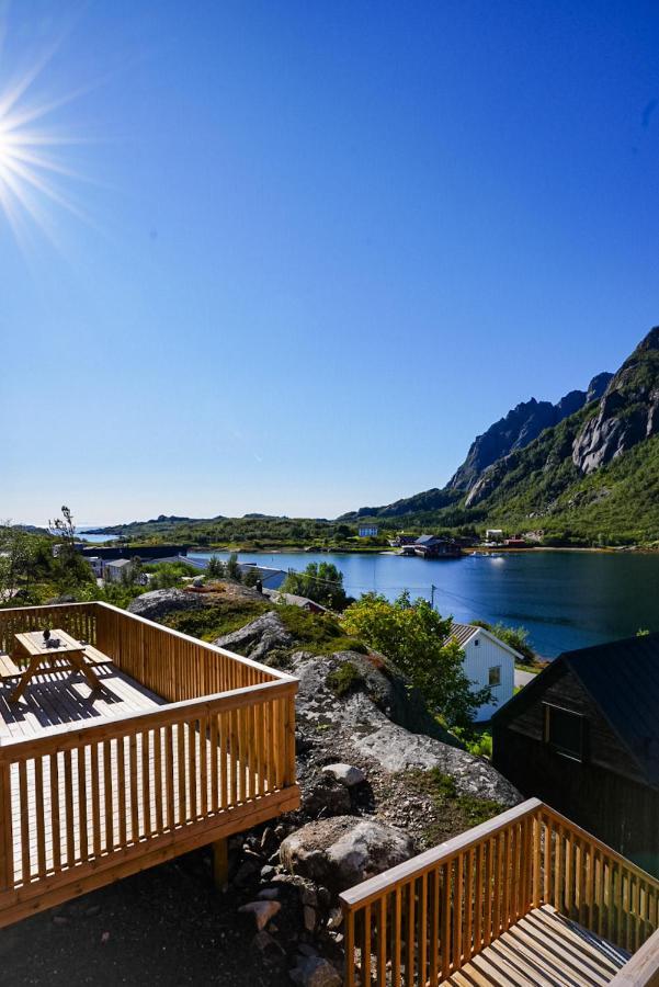 Lofoten Cabins Hopen  Bagian luar foto